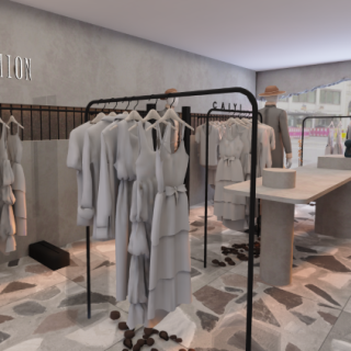 For sale in installments, a 25 meter office in Blue Waters Mall