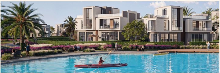 Receive a townhouse in the largest compounds in New Cairo