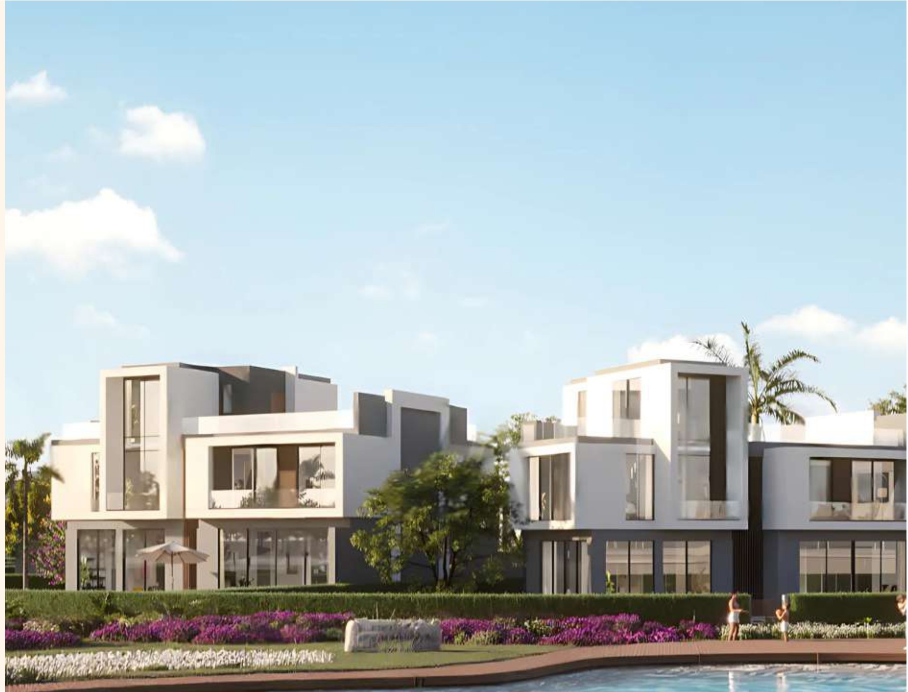 Details about the villas in Patio Hills Compound New Cairo