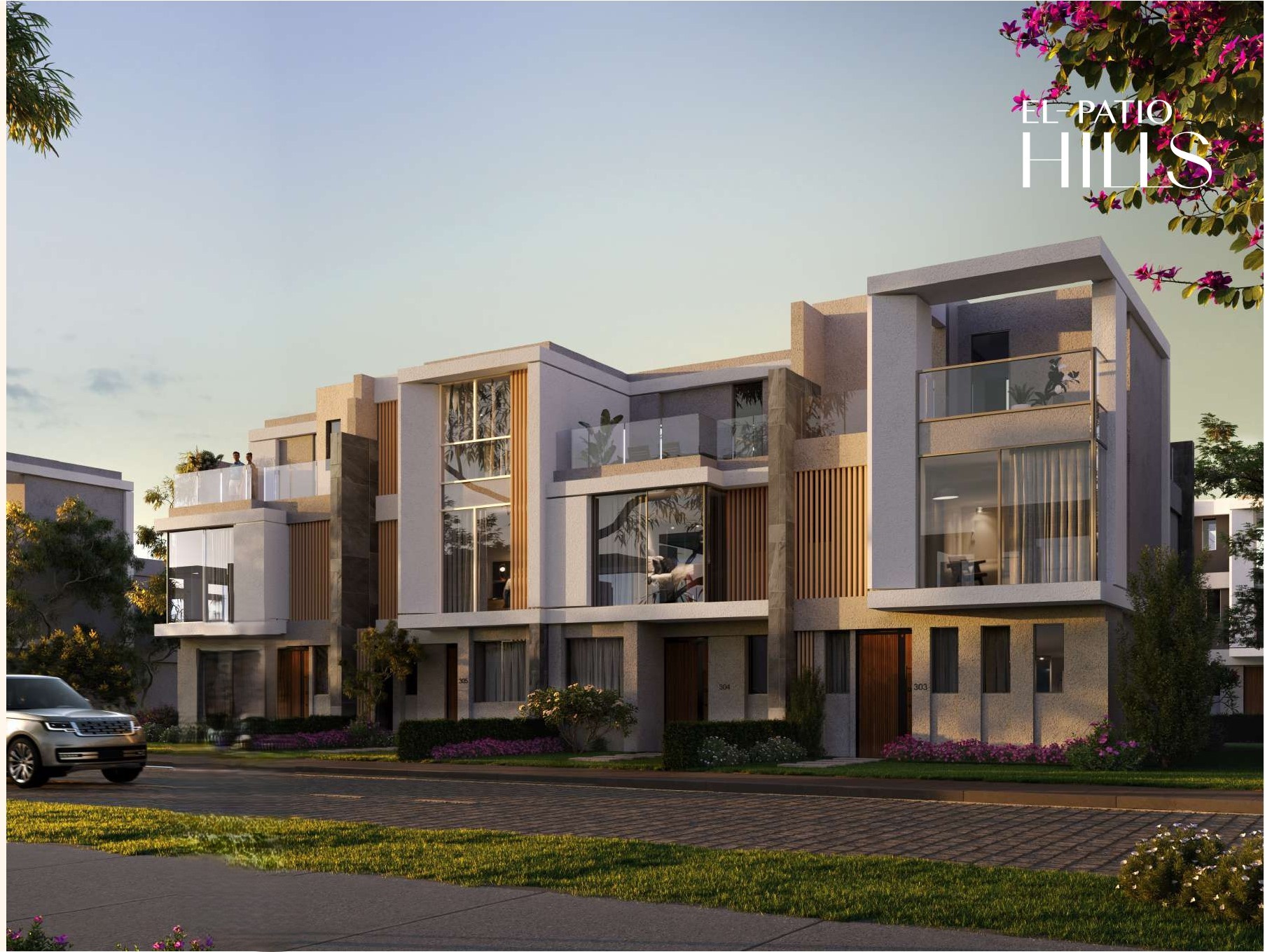 Details about the villas in Patio Hills Compound New Cairo