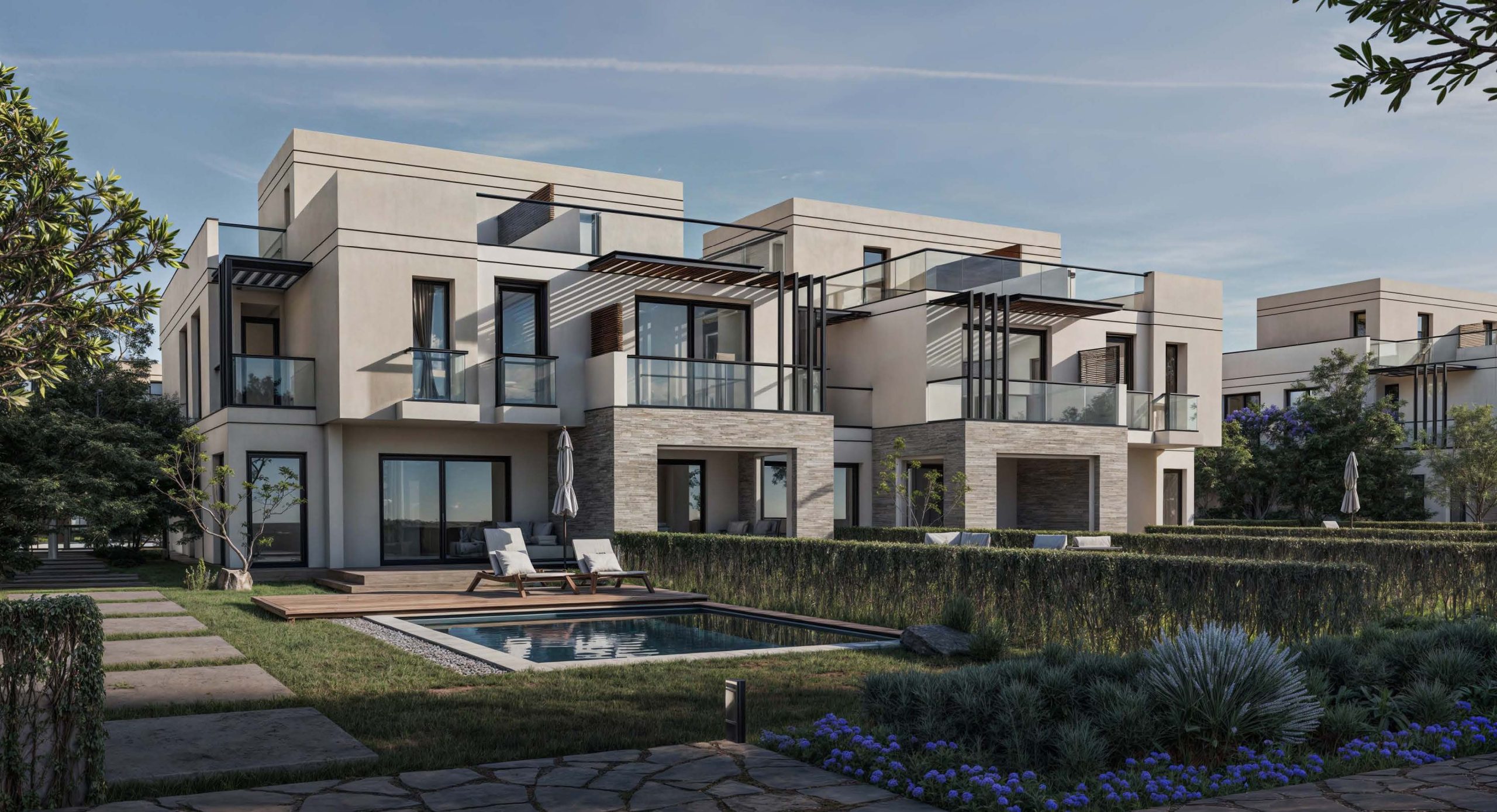 Get a 212 meter townhouse in Hyde Park Central Compound