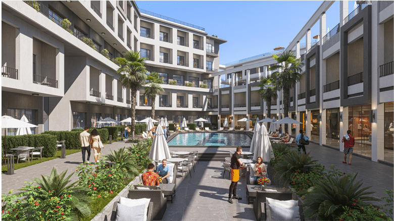 Buy a 35 meter shop in Ladera Hub Mall Fifth Settlement