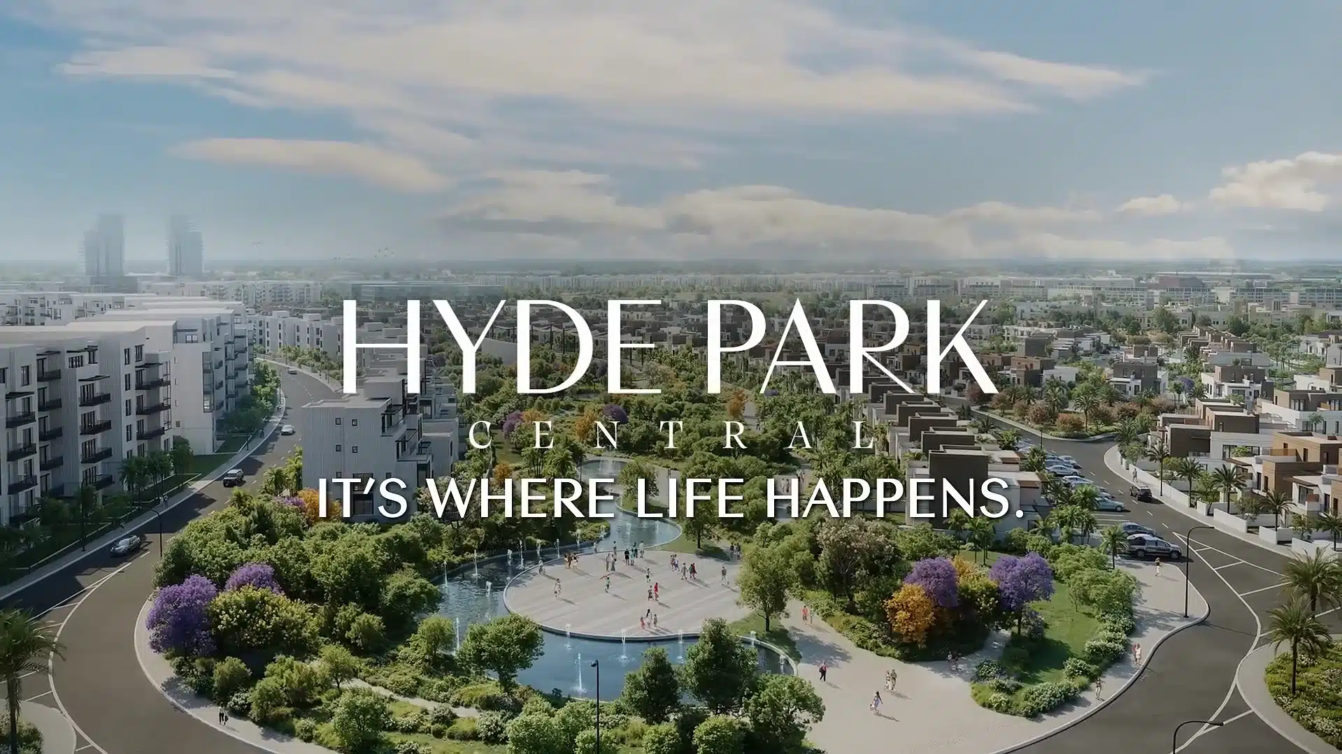 Get a 212 meter townhouse in Hyde Park Central Compound