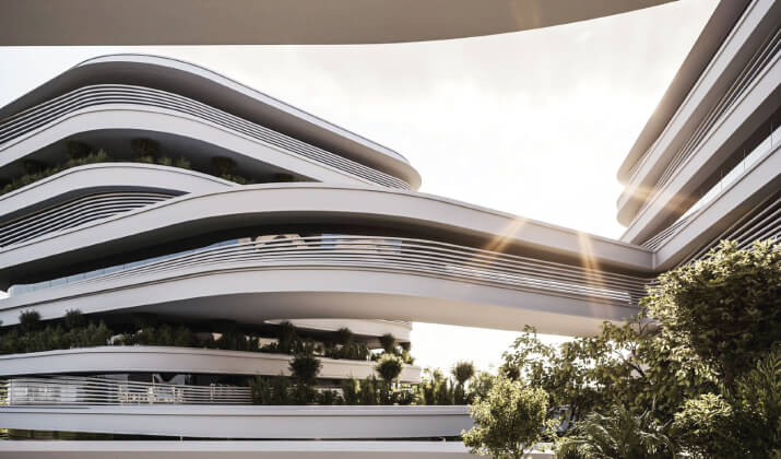 Get an office in Fifty Five Mall of ​​26 meters