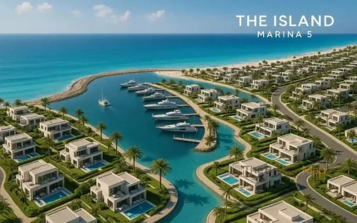 Own a chalet in The Island Marina 5 Village starting from 65 meter