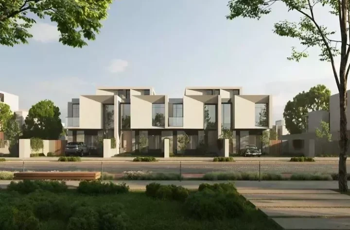 Your 70 m² apartment with a private garden in Mist Compound Fifth Settlement