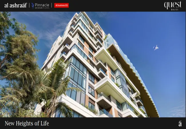 Buy your 90 meter apartment in Quest Towers Compound