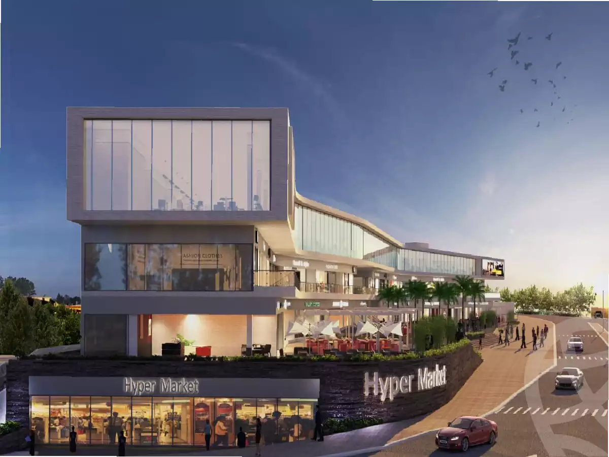 For sale in installments, a 58 meter office in Sway Mall Fifth Settlement