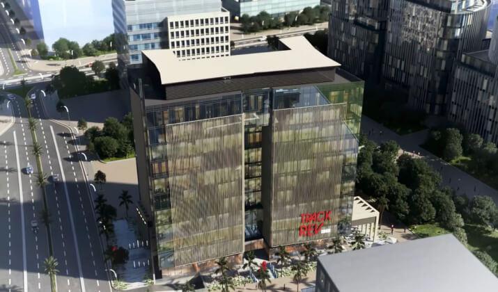 للبيع بالتقسيط مكتب 24 متر في مول تراك ريف