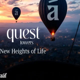 Buy your 90 meter apartment in Quest Towers Compound