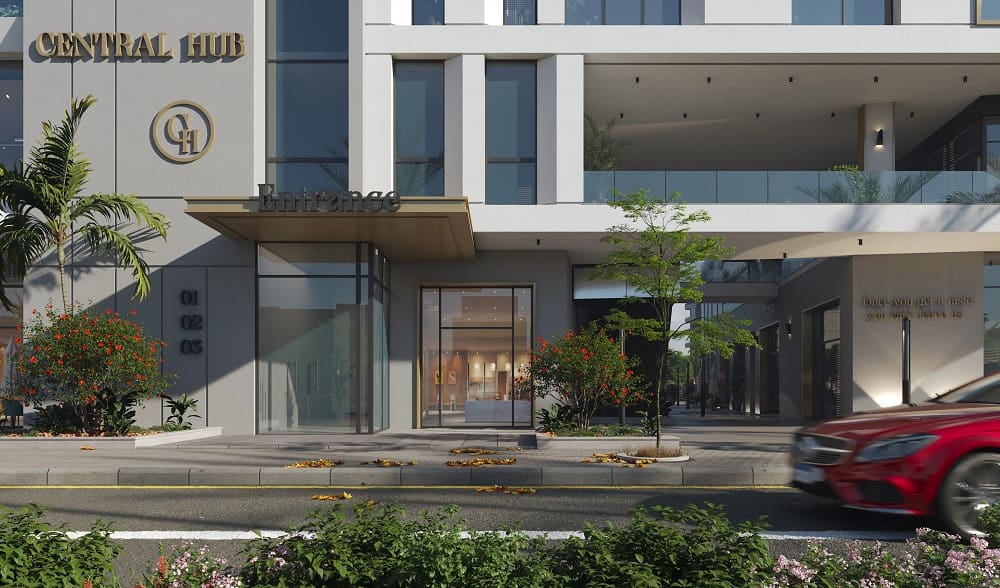 Buy a 22 meter clinic in Central Hub Mall, 6th of October