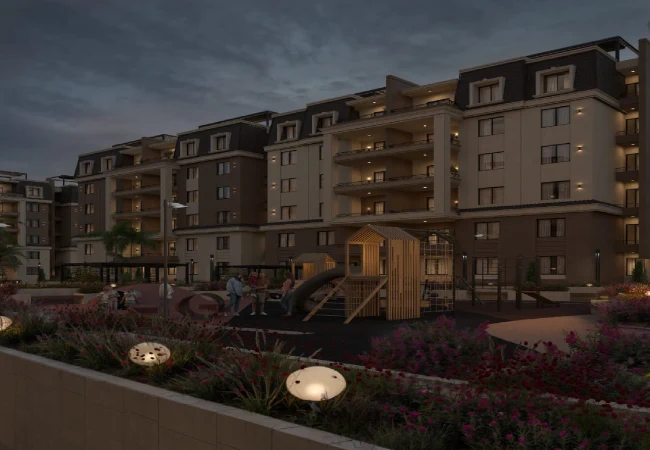 دوبلكس 200 م في كمبوند ليك هاوس بتسهيلات فى السداد