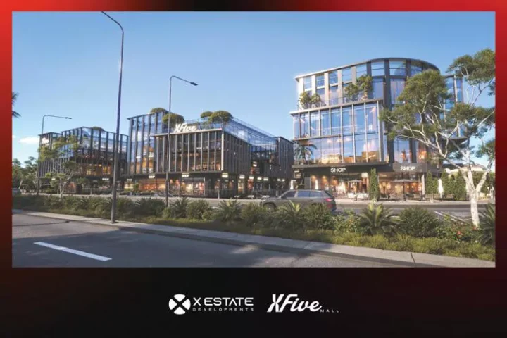 12m shop with a private garden in X5 Mall