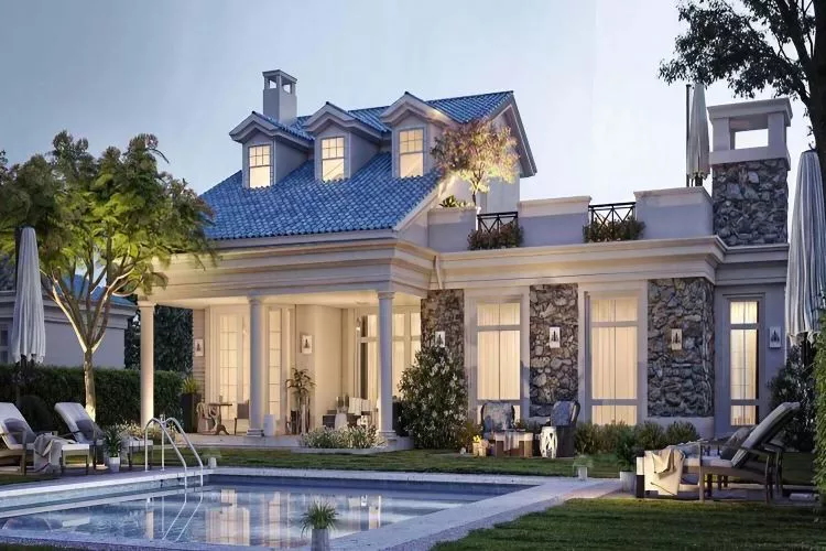 فيلا 350 م في كمبوند جراند فاليز بتسهيلات فى السداد