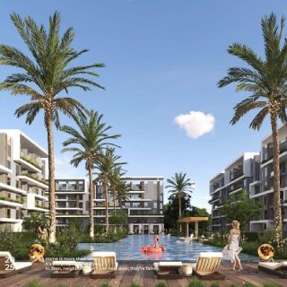 شقة بمساحة 95 متر للحجز في كمبوند جيران ريزيدنس