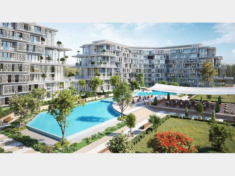 بمساحة 55 متر اسكن في كمبوند سويت هب العاصمه الاداريه