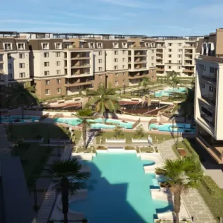 دوبلكس 200 م في كمبوند ليك هاوس بتسهيلات فى السداد