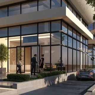 For sale in installments a 36 meter office in Nebo Mall the New Capital