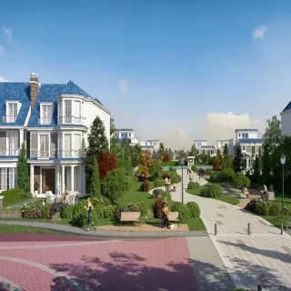 فيلا 350 م في كمبوند جراند فاليز بتسهيلات فى السداد