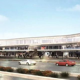 For sale in installments, a 58 meter office in Sway Mall Fifth Settlement