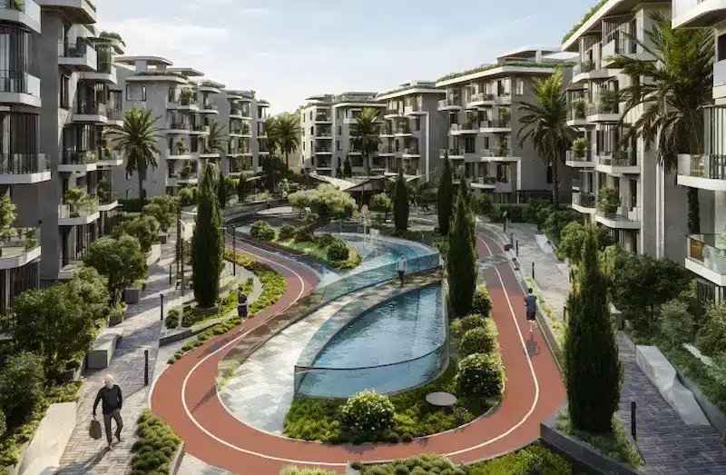Hurry up and book a 100 meter apartment in Valia Compound, Sheikh Zayed.