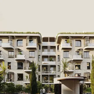 Hurry up and book a 100 meter apartment in Valia Compound, Sheikh Zayed.