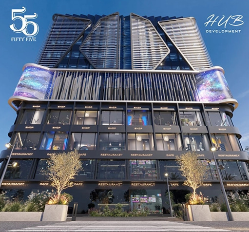 Get an office in Fifty Five Mall of ​​26 meters