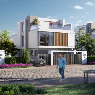 Details about the villas in Patio Hills Compound New Cairo