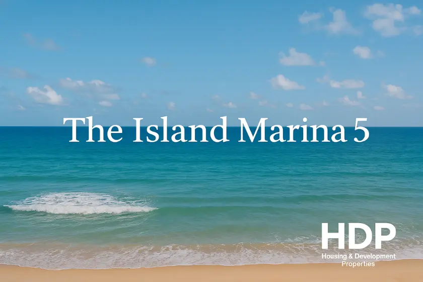 Hurry up and buy a chalet in The Island Marina 5 Village from 75 meters