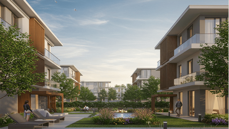 Your apartment in Ixora Compound 6th of October with facilities up to 8 years