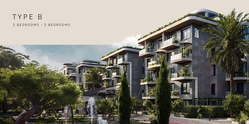 Hurry up and book a 100 meter apartment in Valia Compound, Sheikh Zayed.