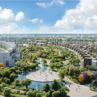 Get a 212 meter townhouse in Hyde Park Central Compound