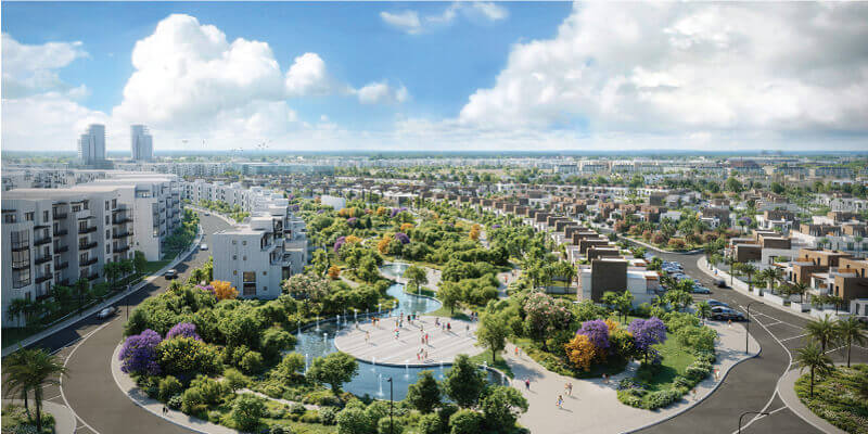 Get a 212 meter townhouse in Hyde Park Central Compound