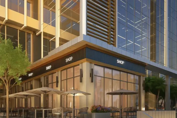 Get a shop in Seen Gardenia Mall of ​​28 meters