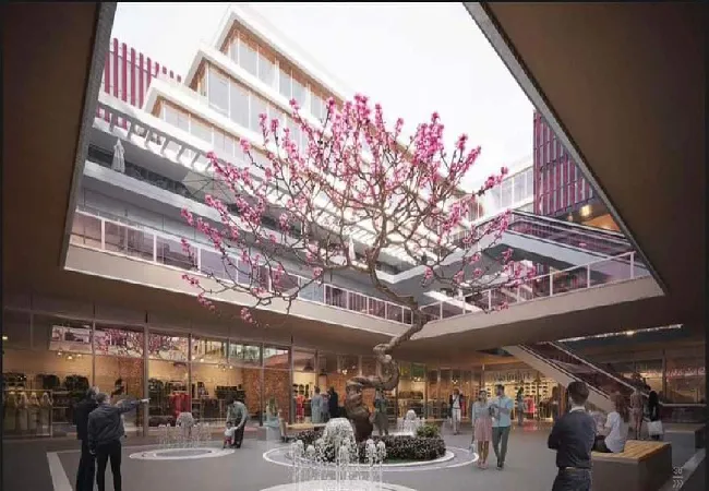 Get an office in Fifty Five Mall of ​​26 meters