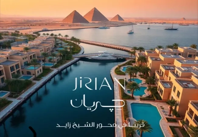 أحصل على فيلا في مشروع جريان الشيخ زايد بمساحة 220 متر