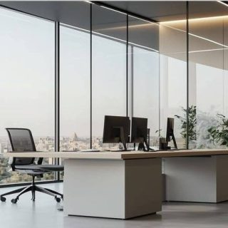 For sale in installments a 36 meter office in Nebo Mall the New Capital