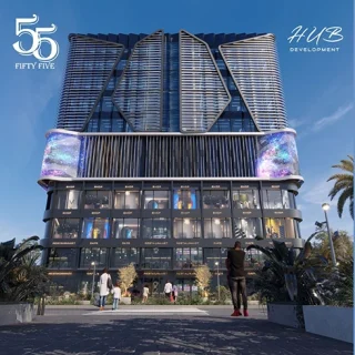 Get an office in Fifty Five Mall of ​​26 meters