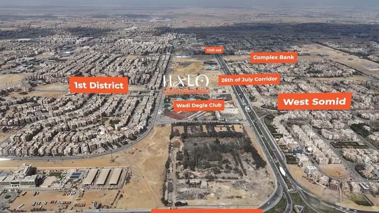 45 m clinic in Halo Mall 6th of October with payment facilities