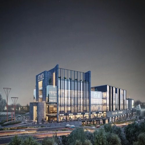 Get an office in Attracta Mall with an area of 27 meters