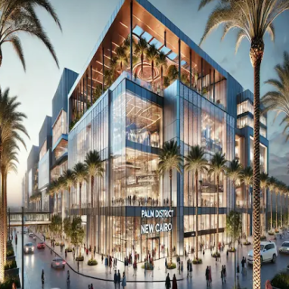 إمتلك مكتب في مول بالم ديستريكت بمساحة تبدأ من 31 متر