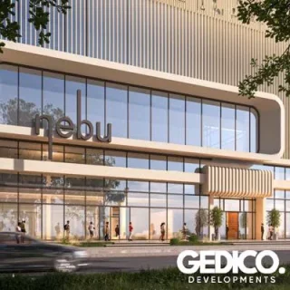 For sale in installments a 36 meter office in Nebo Mall the New Capital