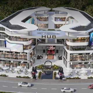 أحصل على مكتب في مول ايست هب بمساحة 25 متر