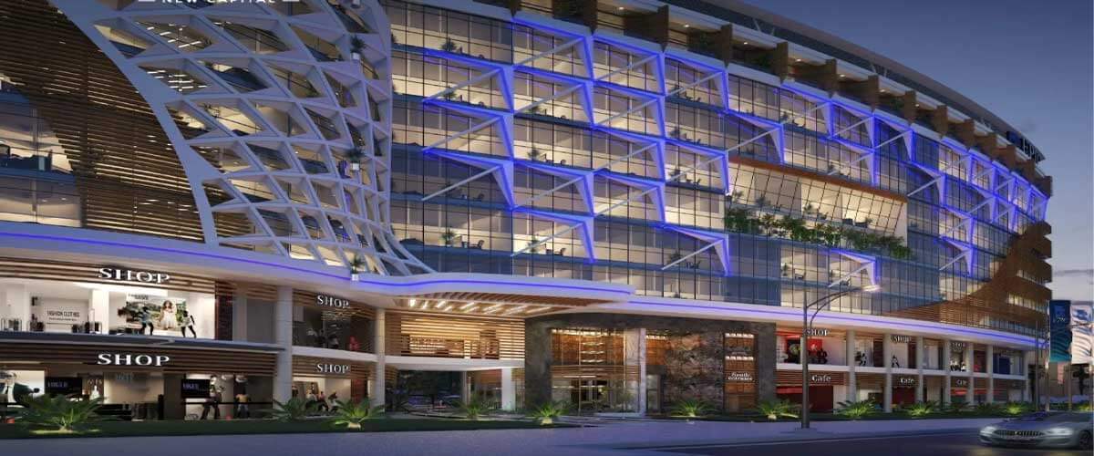 For sale in installments, a 31 meter office in the Epic Complex Mall, the New Capital