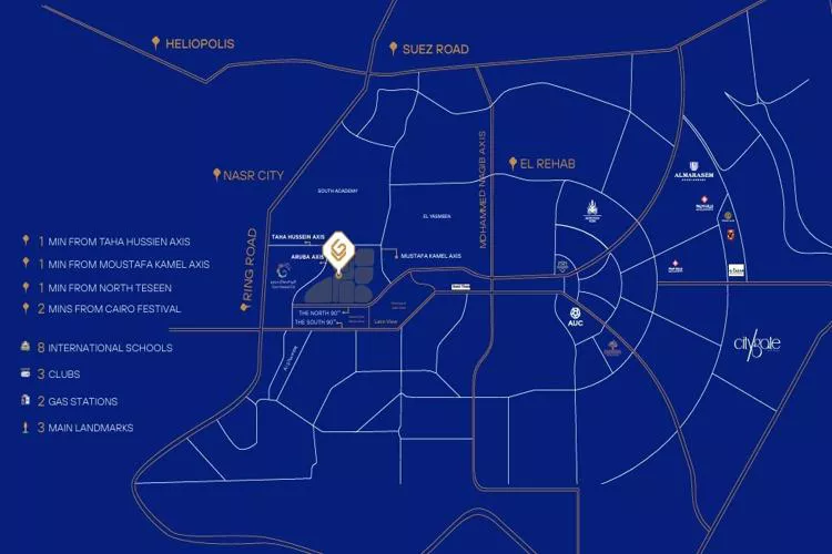 كمبوند تو جيزر التجمع الخامس جولدن فيو للتطوير العقاري – To-Gther Compound New Cairo