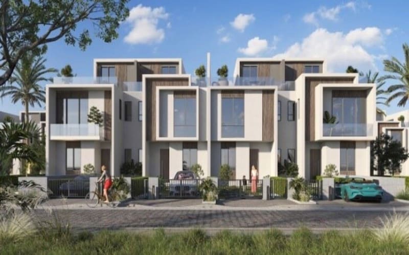 For sale in installments, a 260 meter villa in West Line Compound