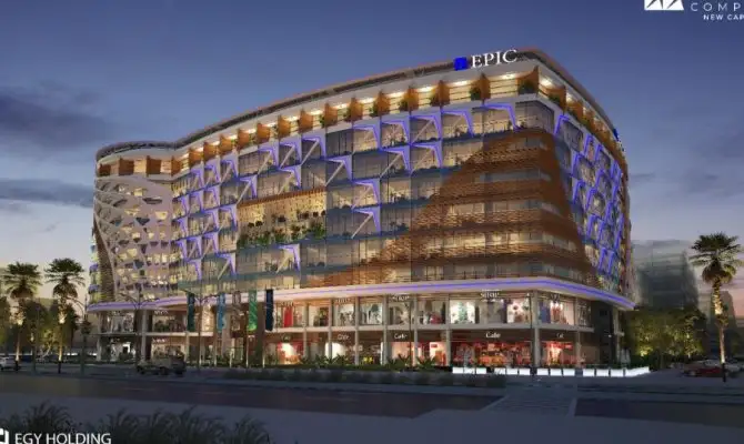 For sale in installments, a 31 meter office in the Epic Complex Mall, the New Capital