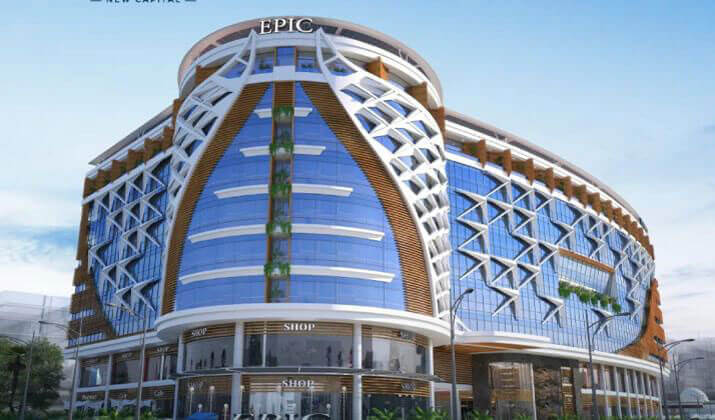 For sale in installments, a 31 meter office in the Epic Complex Mall, the New Capital