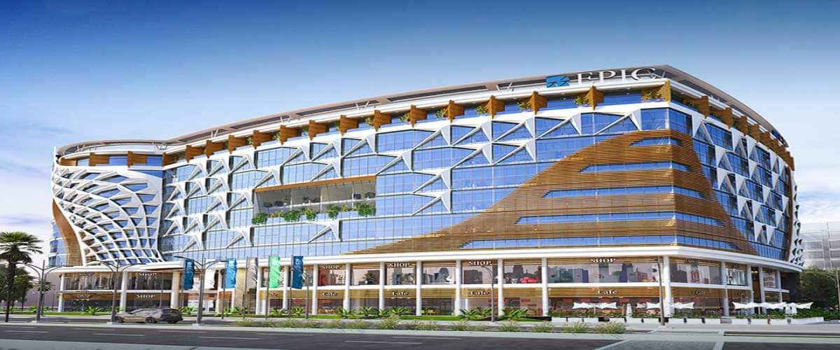 For sale in installments, a 31 meter office in the Epic Complex Mall, the New Capital