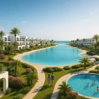 قرية تركواز الساحل الشمالي دار المغربي جروب للتطوير العقاري – Turquoise Village North Coast
